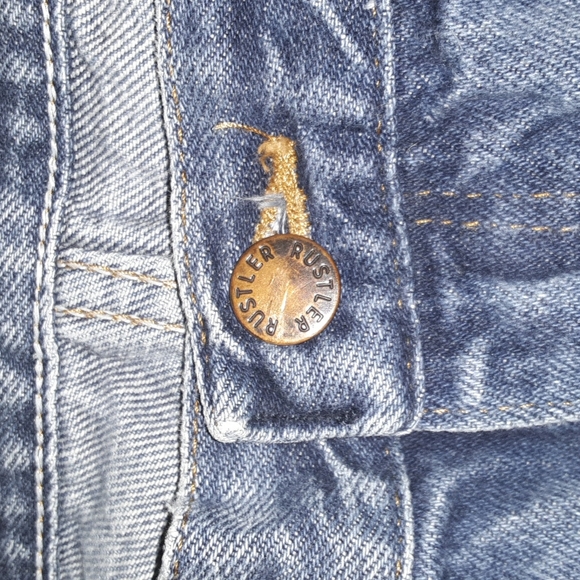 Rustler Mens Jean Shorts - Picture 2 of 7